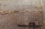 Gondola in the Lagoon by Francesco Guardi